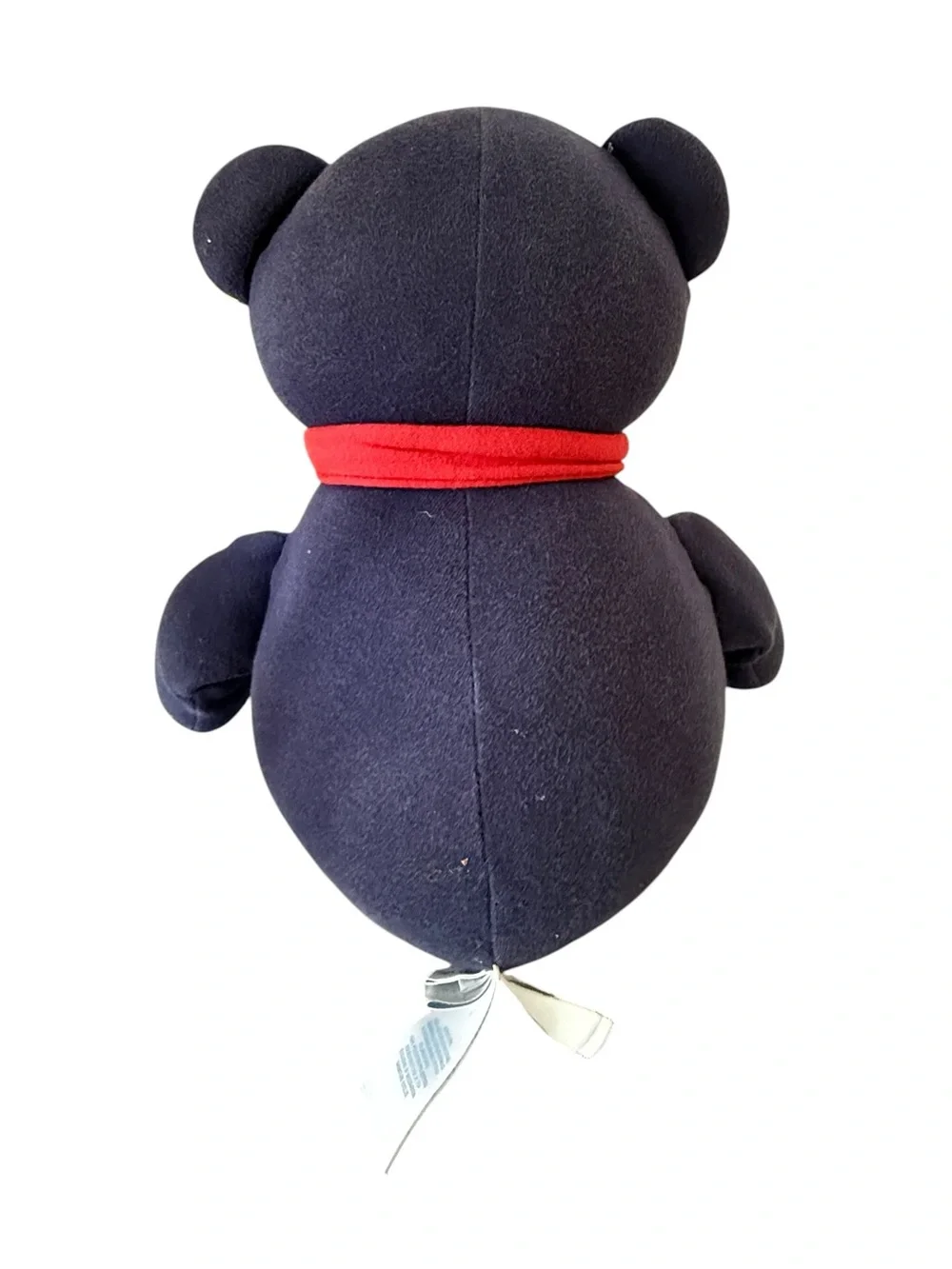 Ralph Lauren Navy Plush Bear with Striped Paws / Ears and Polo Red Scarf - Picture 2 of 6